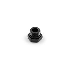 Speedmaster PCE331.1034 Hex Head ORB Port Plug Fitting -10 AN O-Ring Black Anodized Aluminum