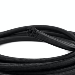 Speedmaster PCE339.1019 -6 AN 5/16 Black Nylon Fuel Oil Braided Hose Line - 4m / 13ft