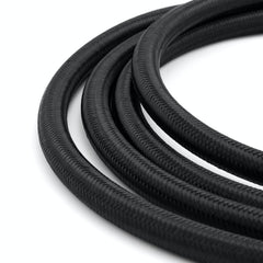 Speedmaster PCE339.1020 -8 AN 7/16 Black Nylon Fuel Oil Braided Hose Line - 4m / 13ft
