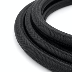Speedmaster PCE339.1021 -10 AN 9/16 Black Nylon Fuel Oil Braided Hose Line - 4m / 13ft
