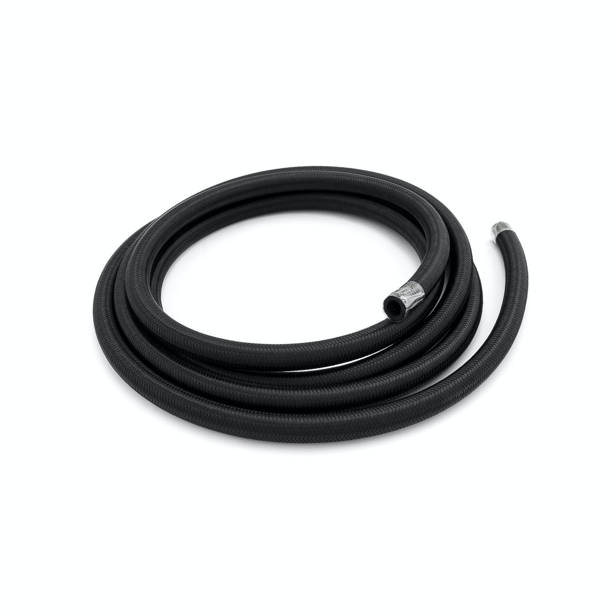 Speedmaster PCE339.1021 -10 AN 9/16 Black Nylon Fuel Oil Braided Hose Line - 4m / 13ft