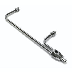 Speedmaster PCE341.1001 Holley Double Pumper Carburetor Chrome Fuel Line (3/8 Inlet 9 5/16 Centres)