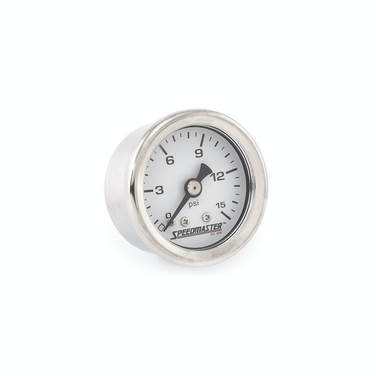 Speedmaster PCE357.1001 1-1/2 0-15psi Fuel Pressure Gauge (Non Liquid)