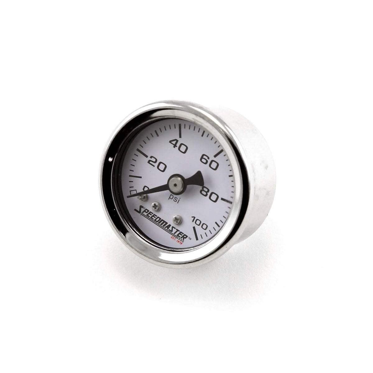 Speedmaster PCE357.1002 1-1/2 0-100psi Fuel Pressure Gauge (Non Liquid)