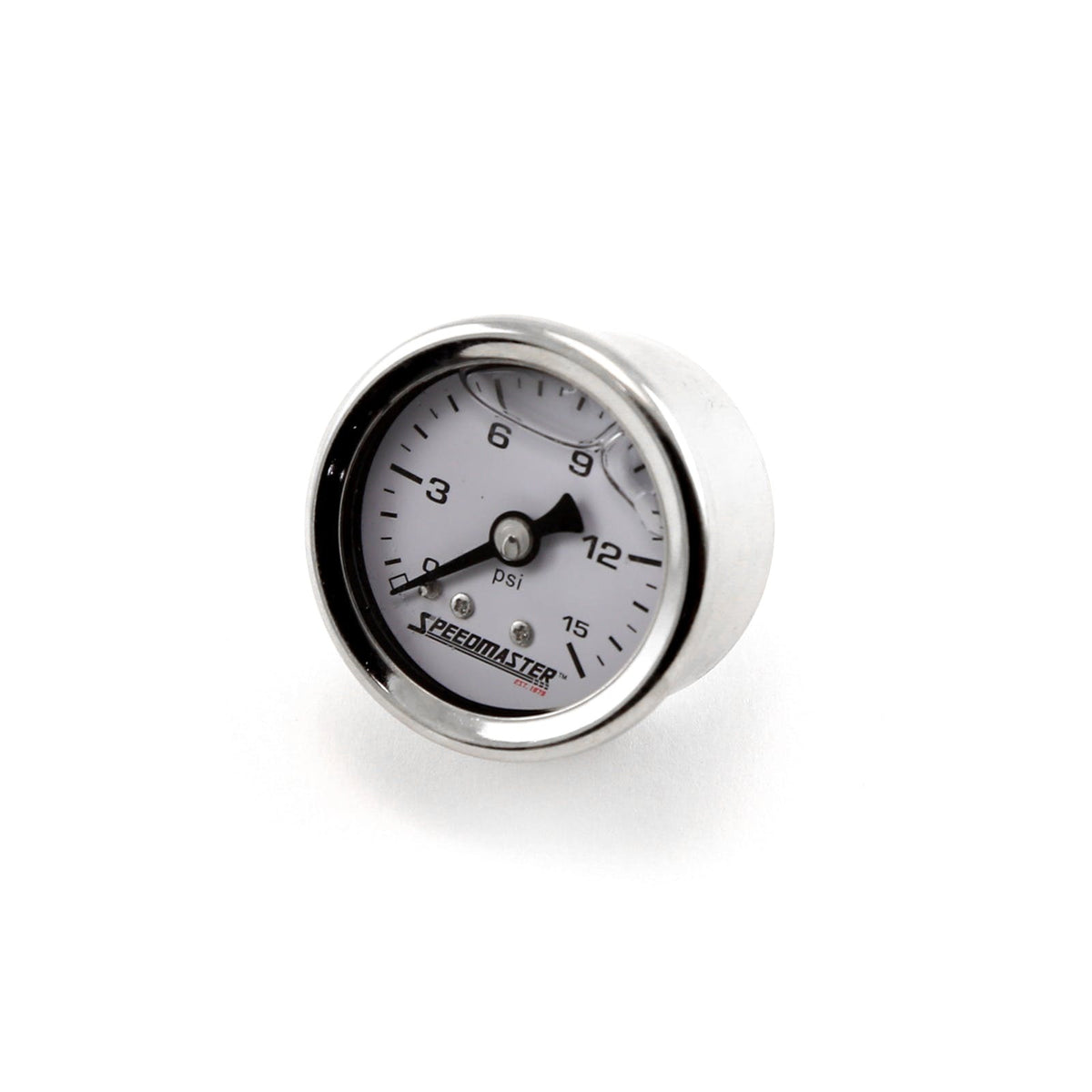 Speedmaster PCE357.1003 1-1/2 0-15psi Liquid Filled Fuel Pressure Gauge