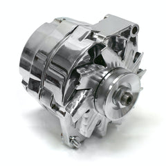 Speedmaster PCE360.1010 Chrome 120 Amp 1 Wire Internal Regulated High Output Alternator