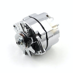 Speedmaster PCE360.1010 Chrome 120 Amp 1 Wire Internal Regulated High Output Alternator