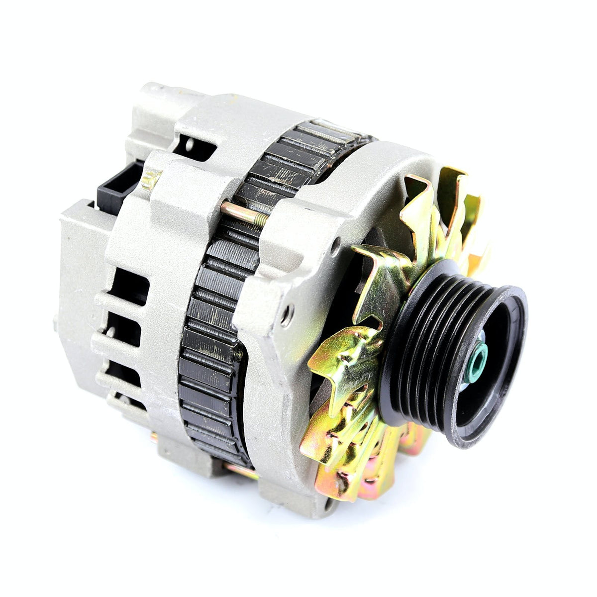 Speedmaster PCE360.1012 Reconditioned Alternator Natural 80 Amp CS130 Serpentine Belt Pulley