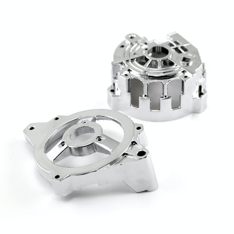 Speedmaster PCE360.1019 Chrome Alternator Housing Case Internal Regulator Front and Rear Cover
