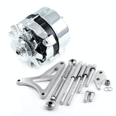 Speedmaster PCE360.1113 100 Amp V-Belt High Output Alternator and Bracket Kit