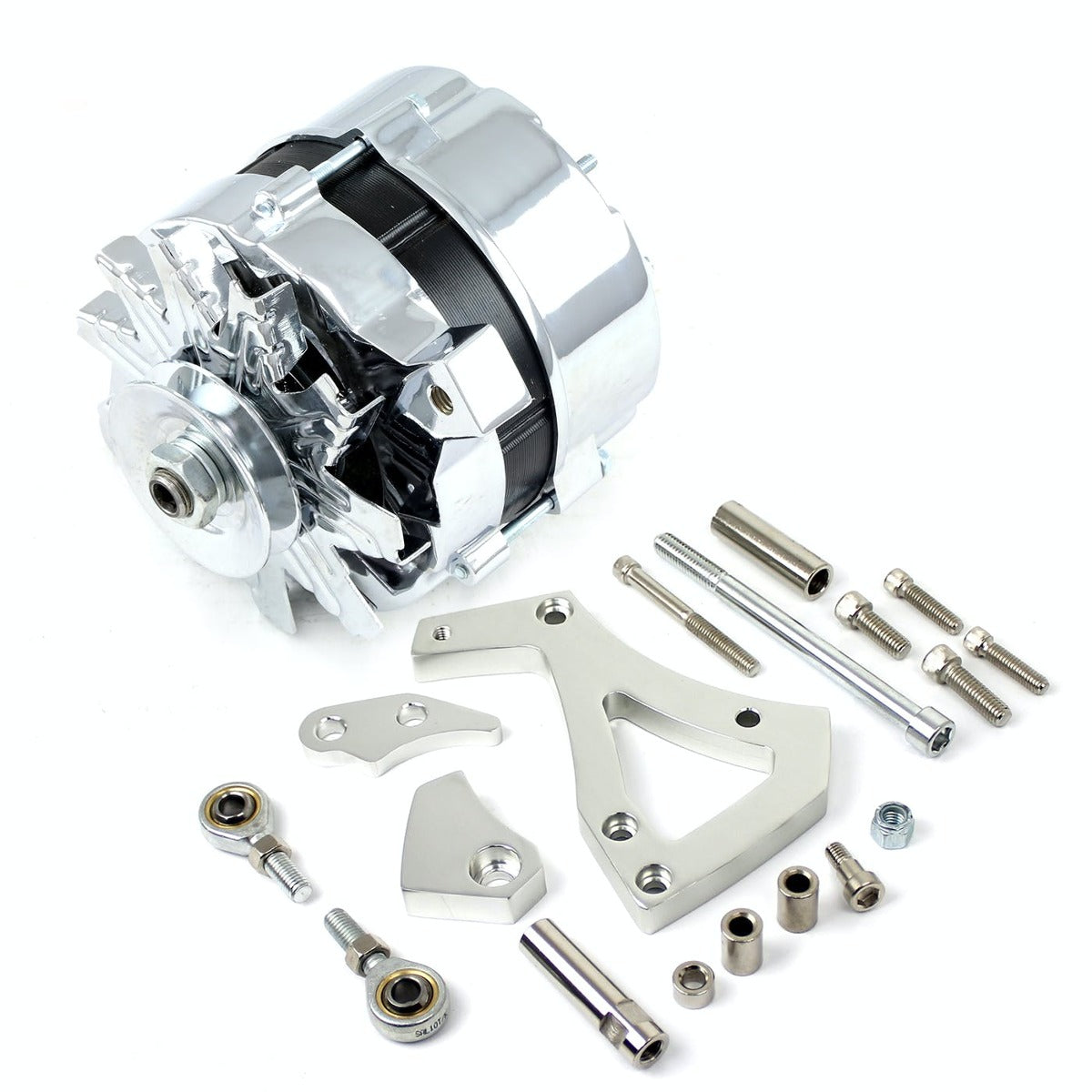 Speedmaster 100 Amp V-Belt High Output Alternator and Bracket Kit PCE360.1114