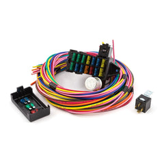 Speedmaster PCE368.1012 Universal 14 Circuit Wiring Harness Kit Street Rod Hot Rod Race Car