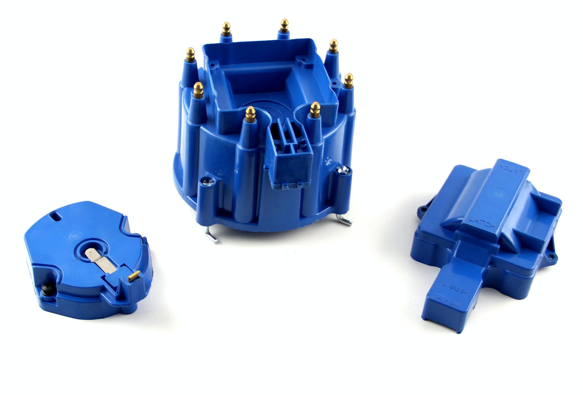 Speedmaster PCE370.1003 HEI Distributor Cap and Coil Cover - Blue