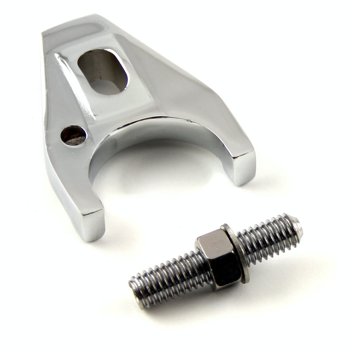 Speedmaster PCE373.1002 Chrome Aluminum Distributor Hold Down Clamp