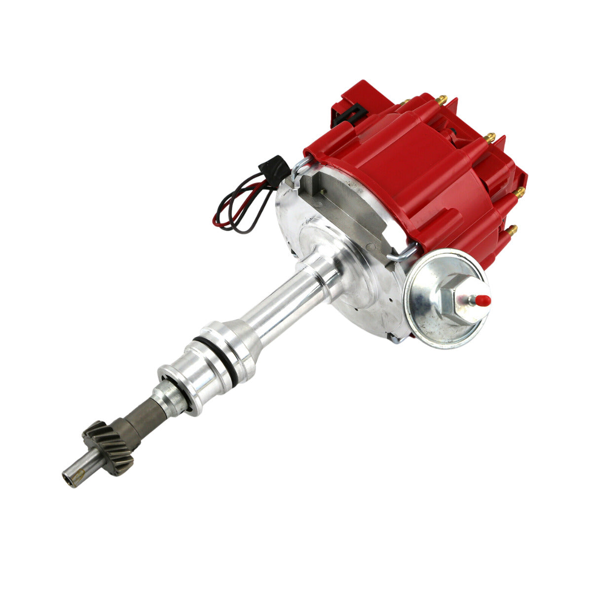 Speedmaster PCE376.1046 65K Coil HEI Electronic Distributor - Red