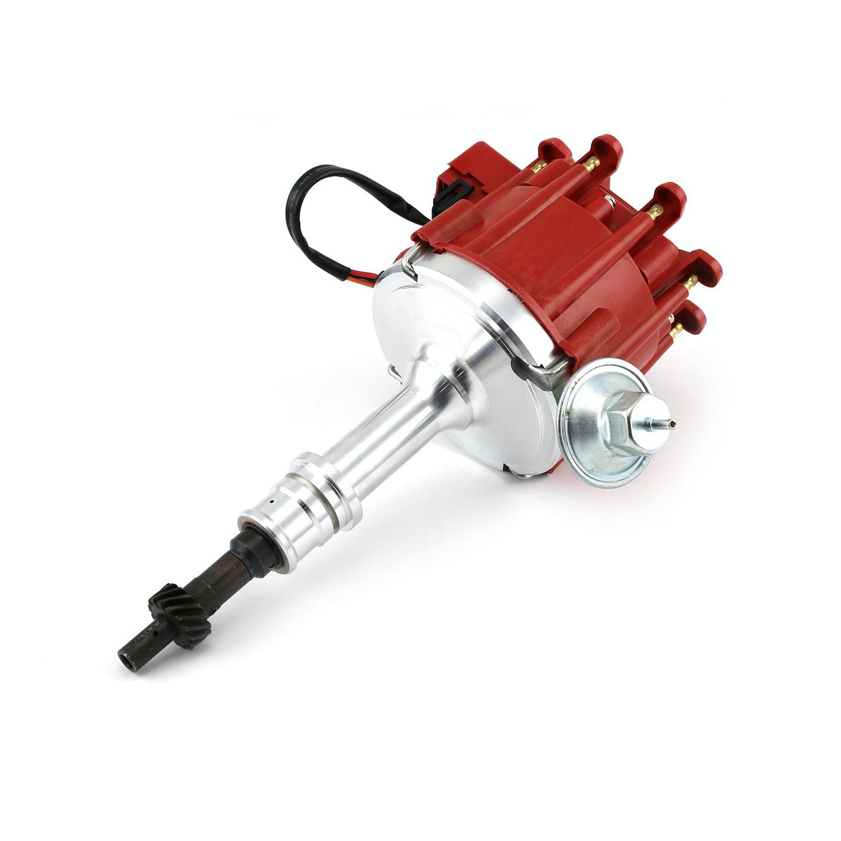 Speedmaster PCE376.1070 65K Coil Thunder HEI Electronic Distributor - Red Cap