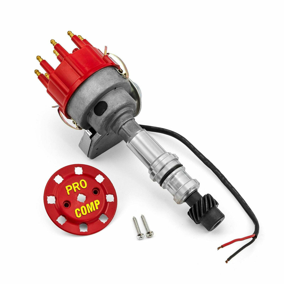 Speedmaster PCE376.1094 Ready to Run Electronic Distributor (Vacuum) - Red Cap