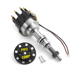 Speedmaster PCE376.1100.04 8000 Series Pro Billet Distributor Short Body [Black]