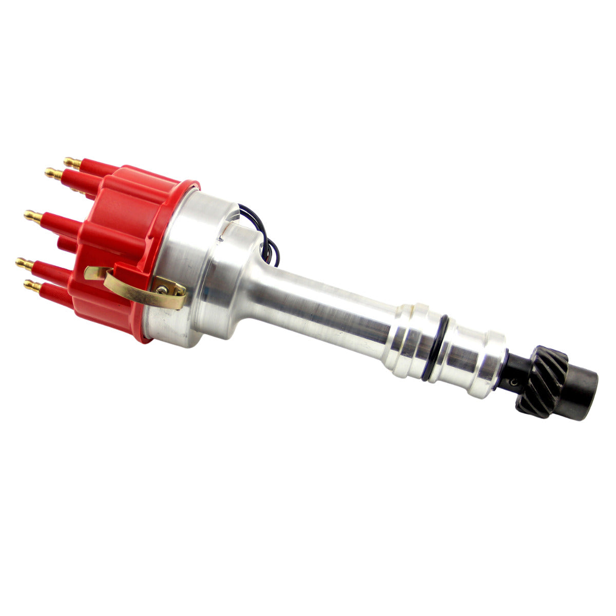 Speedmaster PCE376.1117 Race Pro Billet Aluminum Distributor - Red Cap