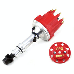 Speedmaster PCE376.1117.02 8000 Series Pro Billet Distributor [Red Screw-on]