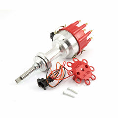 Speedmaster PCE376.1131 Pro Billet Ready to Run Electronic Distributor Red Cap