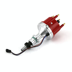 Speedmaster PCE376.1148 Race Pro Billet Aluminum Distributor - Red Cap