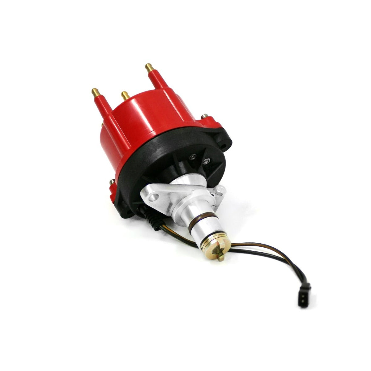 Speedmaster PCE376.1149 Race Pro Billet Aluminum Distributor - Red Cap