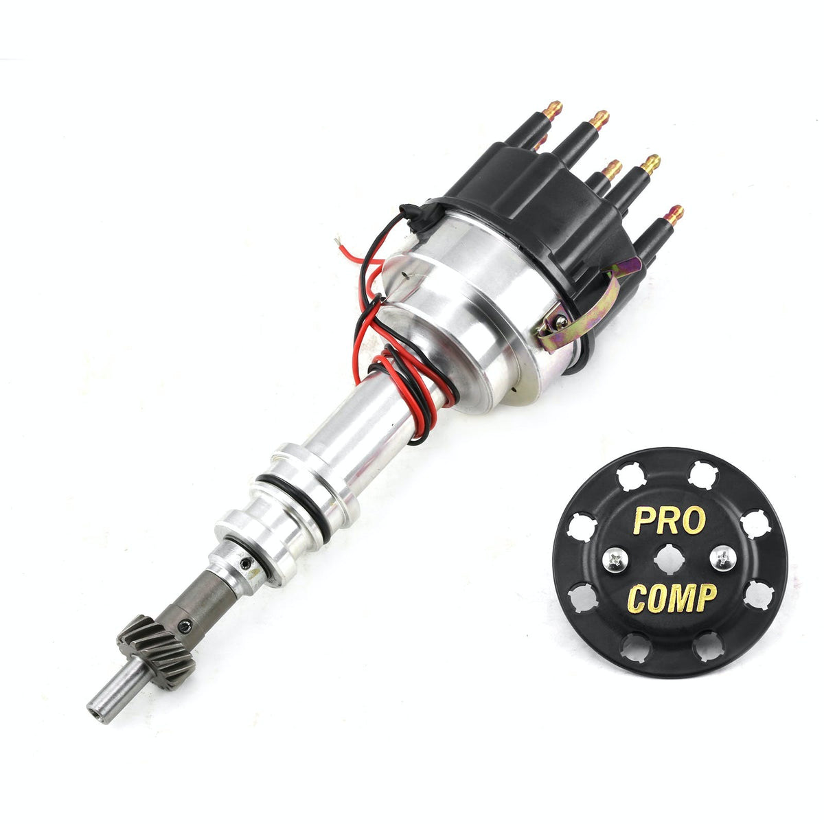 Speedmaster PCE376.1222.05 8020 Series Pro Billet Ready to Run Distributor [Black]