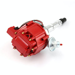 Speedmaster PCE376.1253 Tall Block 65K Coil HEI Electronic Distributor - Red Cap