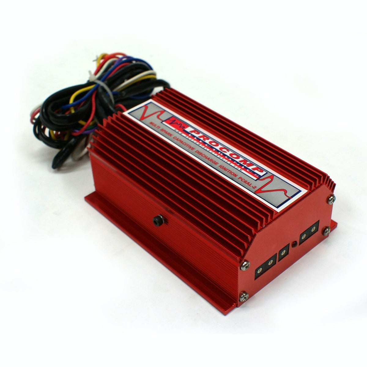 Speedmaster PCE380.1007 Multiple Spark CDI 6AL Ignition Box 2 Rev Lim (2x Rotary switches) Red
