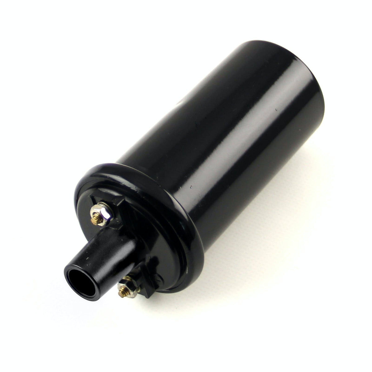 Speedmaster PCE382.1015 12V Electronic Round Oil Filled Female Round Canister Ignition Coil Black