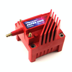 Speedmaster PCE382.1020 12V High Output External Male E-Core Ignition Coil - Red