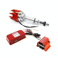 Speedmaster PCE385.1022 Pro Billet Distributor 6AL CDI Ignition and Coil Kit