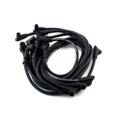 Speedmaster PCE390.1003 90 Deg to 90 Deg Over Covers Female Black Spark Plug Wires Suits Chevy