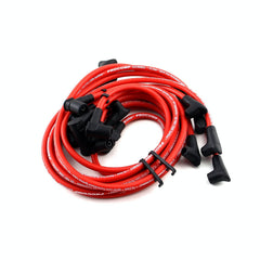 Speedmaster PCE390.1007 90 Deg to 90 Deg Under Covers Female Red Spark Plug Wires Suits Chevy