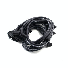 Speedmaster PCE390.1009 90 Deg to 90 Deg Under Covers Female Black Spark Plug Wires suit Chevy