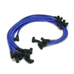 Speedmaster PCE390.1011 90 Deg to 90 Deg Under Covers Male Blue Spark Plug Wires Suits Chevy