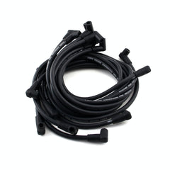 Speedmaster PCE390.1012 90 Deg to 90 Deg Under Covers Male Black Spark Plug Wires Suits Chevy