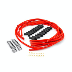 Speedmaster PCE390.1013 90 Deg to 90 Deg Non Terminated Under Covers Male Red Spark Plug Wires - Chevy
