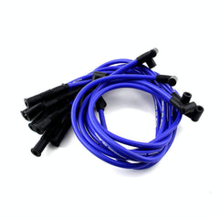 Speedmaster PCE390.1023 90 Deg to Straight - Male - Blue Spark Plug Wires (Suits Ford)