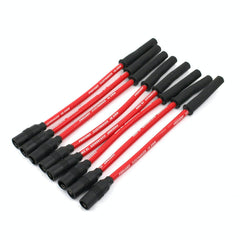 Speedmaster PCE390.1025 Straight Coil On Cover - Red Spark Plug Wires