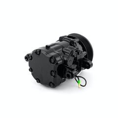 Speedmaster PCE413.1007 Serpentine Belt Sanden Style 7176 Small Body Black AC Air Compressor