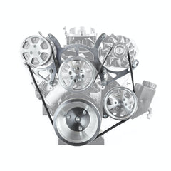 Speedmaster PCE415.1021 Billet Aluminum Complete Serpentine Engine Pulley Set