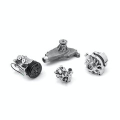 Speedmaster PCE415.1024 Aluminum Serpentine Complete Engine Pulley and Components Kit