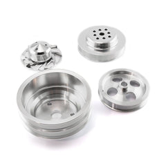 Speedmaster PCE415.1039 Serpentine Pulley Kit Long Water Pump w/Type 2 Power Steering Pump