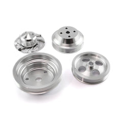 Speedmaster PCE415.1040 Serpentine Pulley Kit Short Water Pump w/Type 2 Power Steering Pump