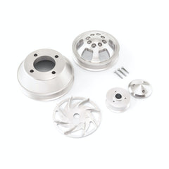 Speedmaster PCE415.1043 Serpentine Billet Aluminum Pulley Kit