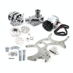 Speedmaster PCE415.1047 Billet Aluminum Serpentine Pulley and Components Kit