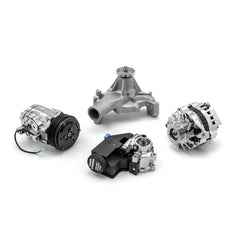 Speedmaster PCE415.1051 Aluminum Serpentine Complete Engine Pulley and Components Kit