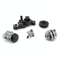 Speedmaster PCE415.1052 Billet Aluminum Serpentine Pulley Set and Components Kit
